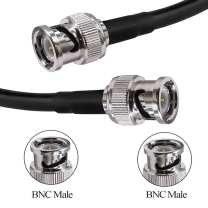 RG58 Male to Male Jumper Coax Cable Low Loss 50 ohm 16.4FT(5M)