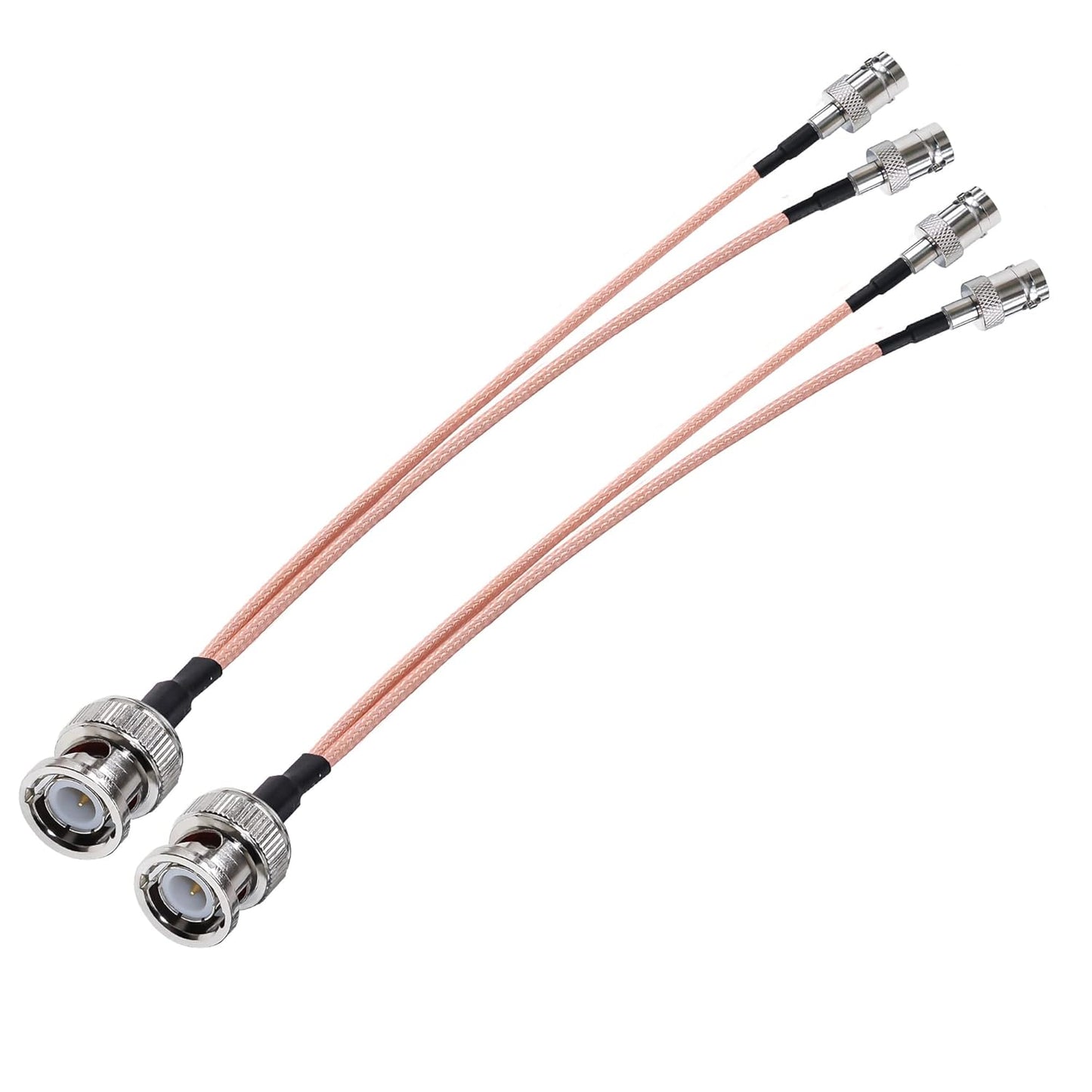 RG316BNC Male to Dual BNC Female 6inch(15cm) Coaxial Cable -Pack -2