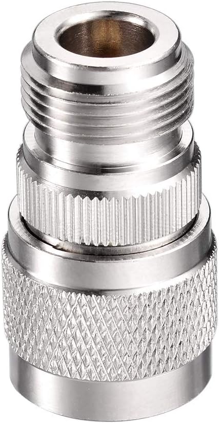 N Male to N Female RF Coaxial Connector Adapter (Pack of 2)