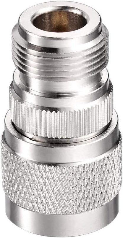 N Male to N Female RF Coaxial Connector Adapter (Pack of 2)