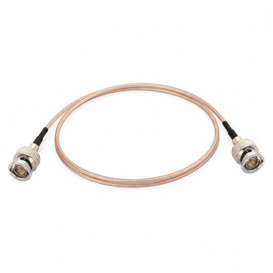 ABONIX BNC Male to BNC Male RG178 Video Cable, 2FT 75 Ohm HD-SDI, Pack- 1