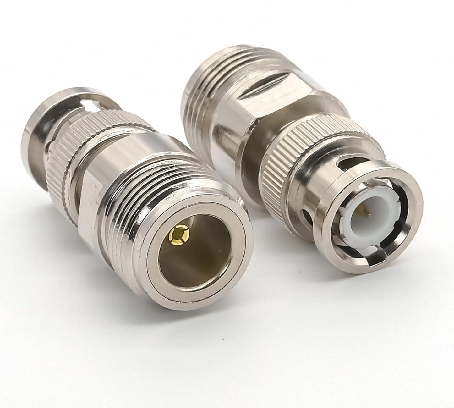 ABONIX N Female to BNC Male RF Connector Adapter, 50 Ohm - Pack- 2