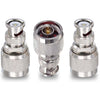 ABONIX BNC Male to N Male RF Coax Adapter Connector -  Pack- 3