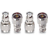 ABONIX BNC Male to N Male RF Coax Adapter Connector- Pack- 4