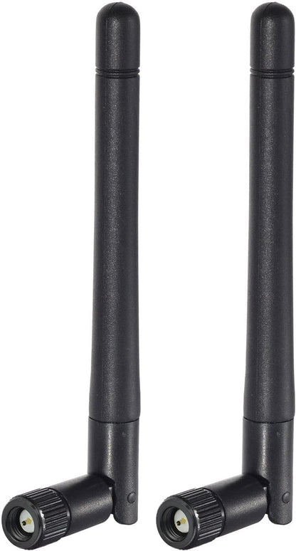 ABONIX 3dBi Dual Band WiFi Antenna SMA Male for Wireless IP Camera & CCTV- Pack- 2
