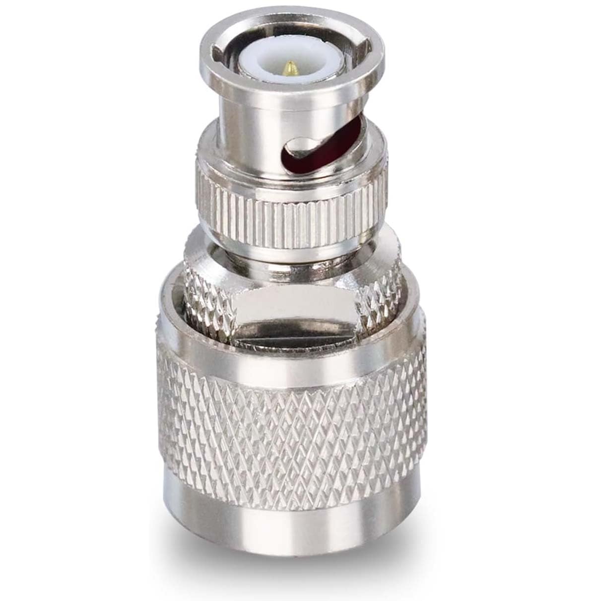 ABONIX BNC Male to N Male RF Coax Adapter Connector- Pack- 1