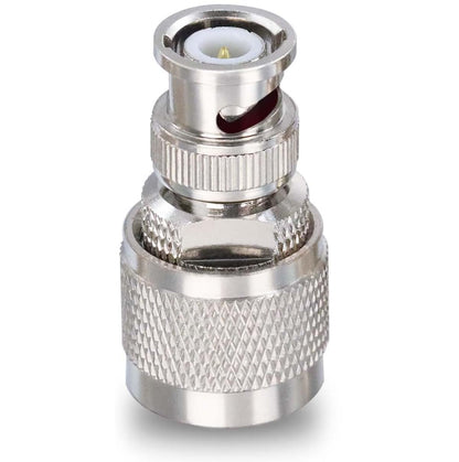 ABONIX BNC Male to N Male RF Coax Adapter Connector- Pack- 1