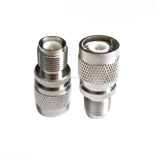 ABONIX TNC Male to TNC Female Connector 90 Degree Coax Adapter- Pack- 2