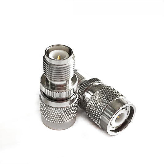 ABONIX TNC Male to TNC Female Connector 90 Degree Coax Adapter- Pack- 2