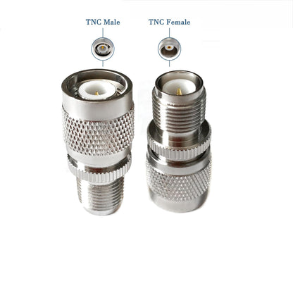 ABONIX TNC Male to TNC Female Connector 90 Degree Coax Adapter- Pack- 2