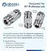 ABONIX N Female to N Female RF Adapter, 50 Ohm Coaxial Connector- Pack- 1