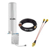 Omni Antenna 12-dBi with LMR 300 Cable 15 Meter and Splitter Cable