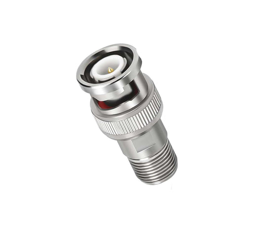 BNC Male to F-Type Female RF Coax Adapter - Pack - 1