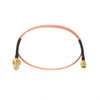 Abonix RP-SMA Male to SMA Female RG316 RF Coaxial Cable, 50 Ohm, 2FT (24 inch)