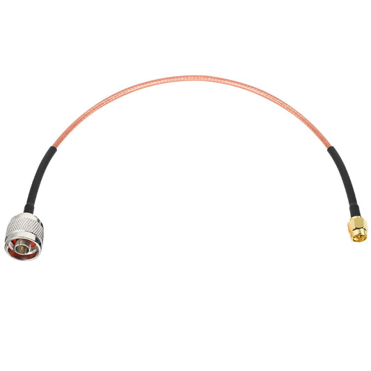 ABONIX SMA Male to N Male RG316 Cable 1FT, 50 Ohm RF Antenna Extension Cable Pack- 1