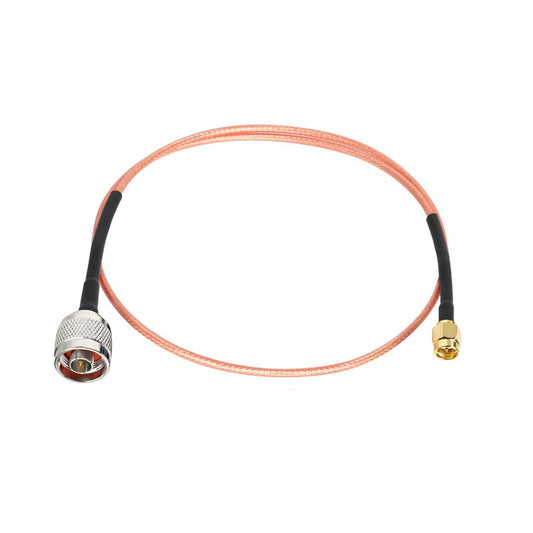 ABONIX SMA Male to N Male RG316 Cable 2FT, 50 Ohm RF Antenna Extension Cable Pack- 1