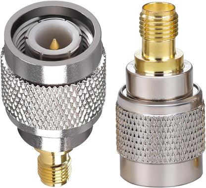 SMA Female to TNC Male Coax Adapter - Pack - 2