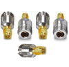 SMA Male to N Female RF Coax Adapter - Pack - 5