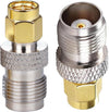 SMA Male to TNC Female Coax Adapter - Pack - 2