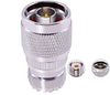 N-Type Male to UHF Female RF Coax Adapter - Pack - 1