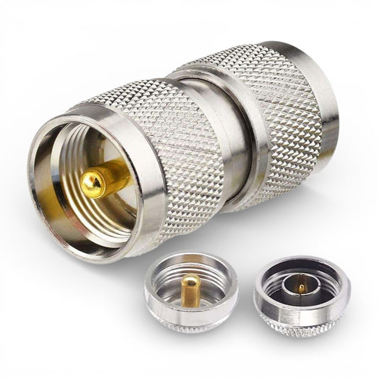 N-Type Male to UHF Male Coax Adapter - Pack - 1