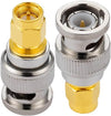 SMA Male to BNC Male Coax Adapter - Pack - 2
