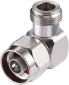 N Male To N Female Adapter Right Angle Coax Connectors 90 Degree Pack Of 1