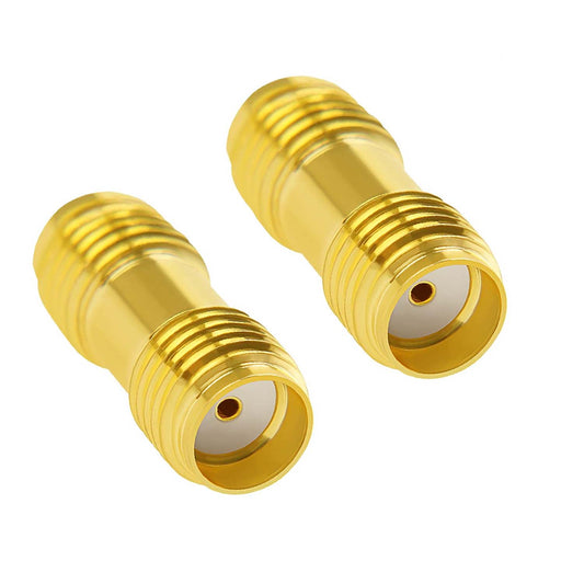SMA Female to SMA Female Coax Adapter - Pack - 2