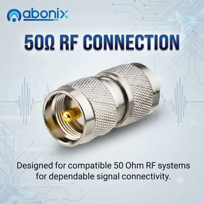 Abonix N-Type Male to UHF Male Coax Adapter - Pack - 1