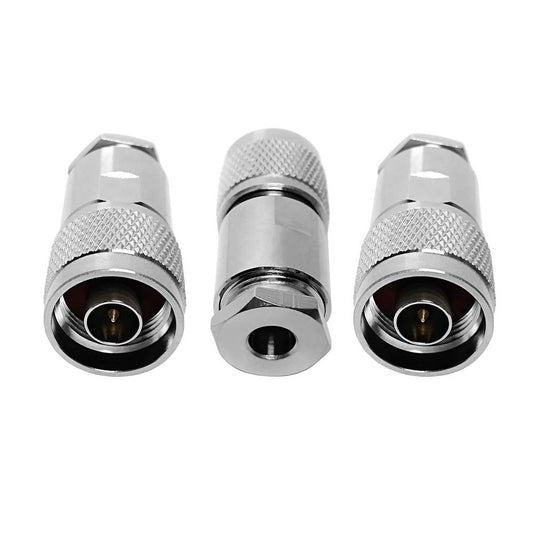 ABONIX N Male Connector Clamp for HLF300/LMR300 RF Connector, Pack-3
