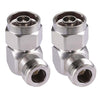 N Male To N Female Adapter Right Angle Coax Connectors 90 Degree Pack Of 2