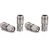 TNC Male to N Female Coax Adapters - Pack - 4
