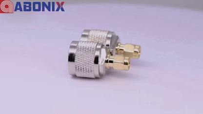 SMA Male to N Male RF Coax Adapter - Pack - 4