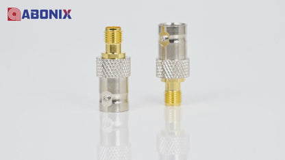 BNC Female to SMA Female Coax Adapter - Pack - 4