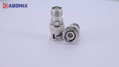 TNC Female to BNC Male RF Coax Adapter - Pack - 5