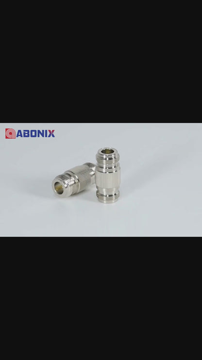 N-Type Female to N-Type Female Coaxial Adapter (Pack of 2)