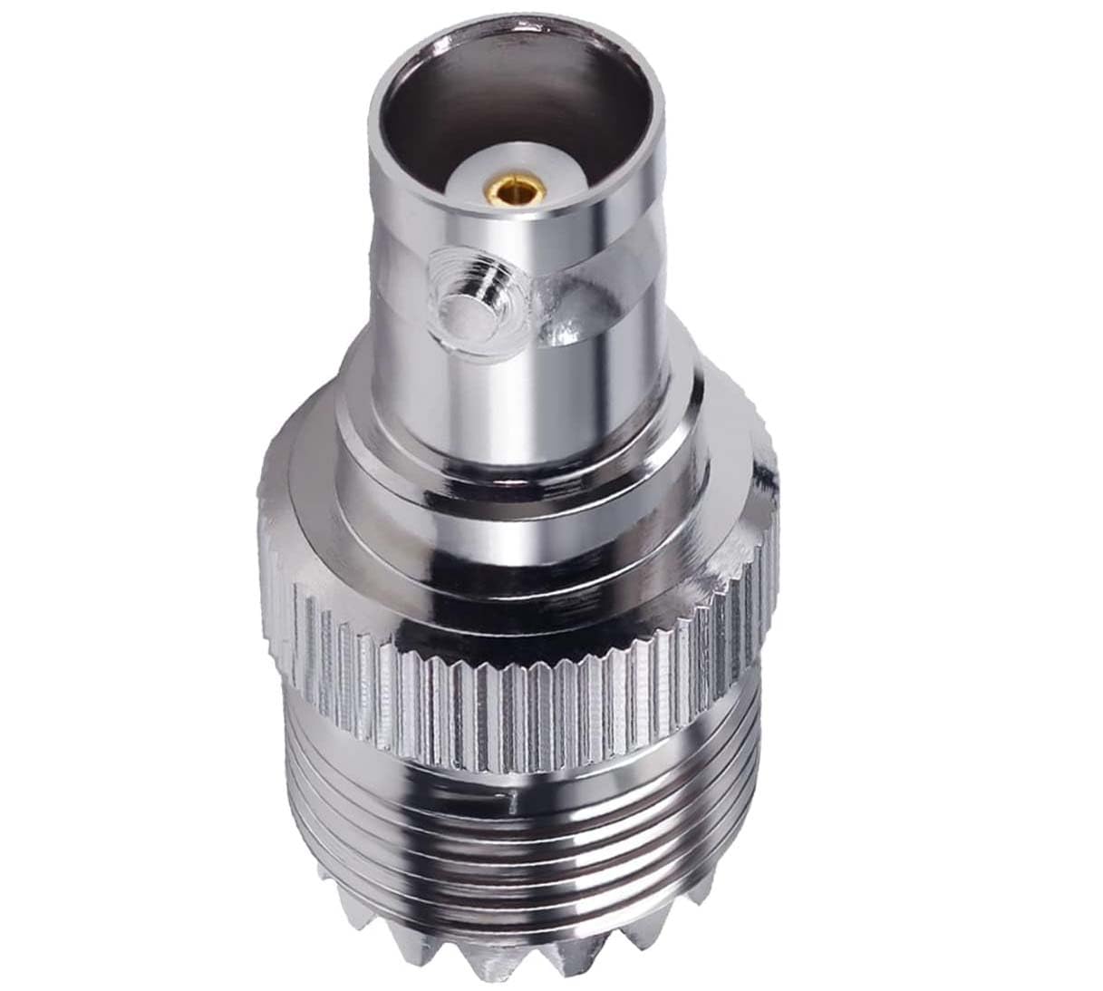 BNC Female to UHF Female RF Coaxial Adapter - Pack - 1