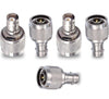 N Type Male To Bnc Female Jack Rf Coaxial Connector Pack Of 5