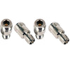TNC Female to N Female RF Coax Adapter - Pack - 4