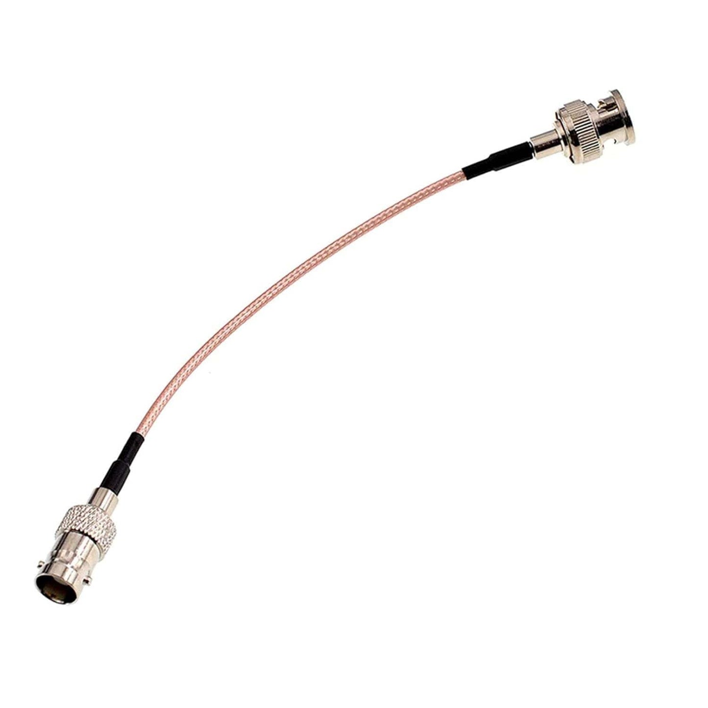 BNC Male to BNC Female 6 Inch (15cm) Low Loss RG316 RF Coaxial Antenna Extension Cable -pack -1