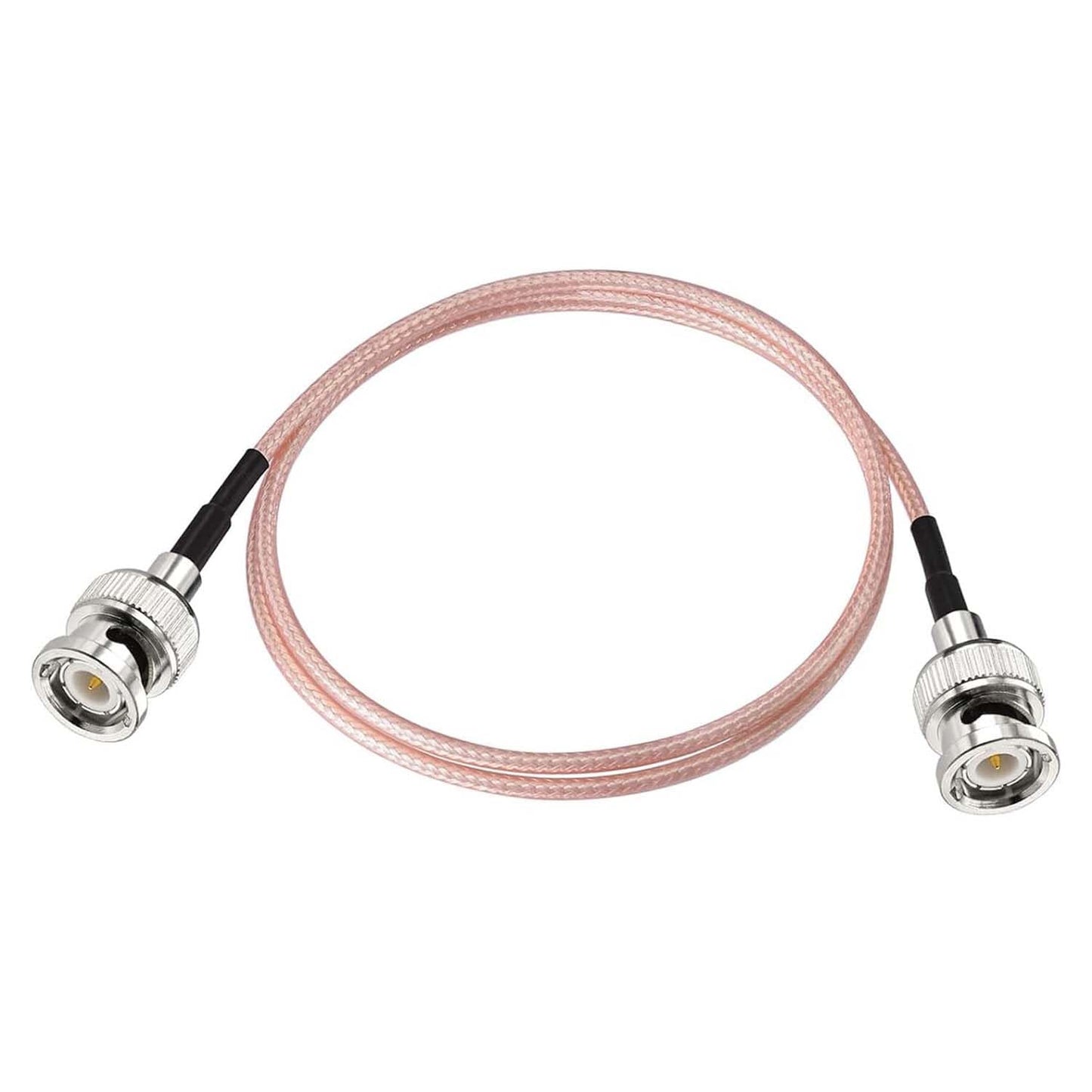 RG316 BNC Male to BNC Male 1ft (30 CM) 50Ohm Extension Cable for CCTV HD SDI Cable -Pack -1