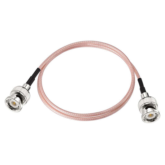 RG316 BNC Male to BNC Male 1ft (30 CM) 50Ohm Extension Cable for CCTV HD SDI Cable -Pack -1
