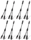 Mc4 T Branch Connector 4 To 1 Solar Panel Parallel Adapter Mff Mmf Pack 4 Pairs