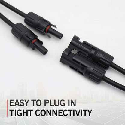 Mc4 Solar Connector Y Branch Connector 5 Pairs Mc4 Connector Malefemale 5 Pairs For Parallel Connection Between Solar Panels