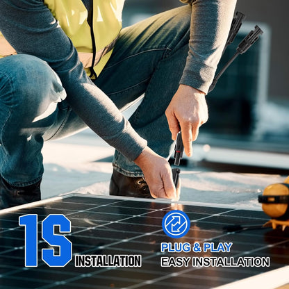 Mc4 Solar Connector Y Branch Connector 1 Pair Mc4 Connector Malefemale 3 Pairs For Parallel Connection Between Solar Panels