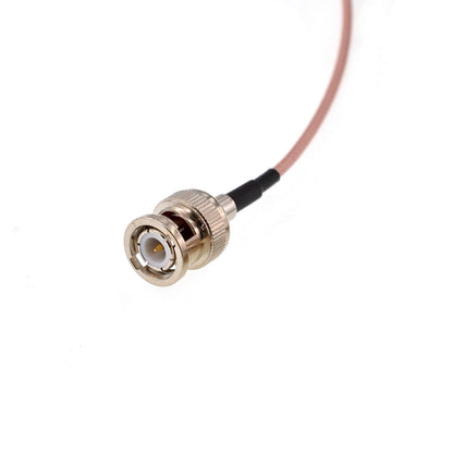 BNC Male to BNC Female 6 Inch (15cm) Low Loss RG316 RF Coaxial Antenna Extension Cable -pack -1