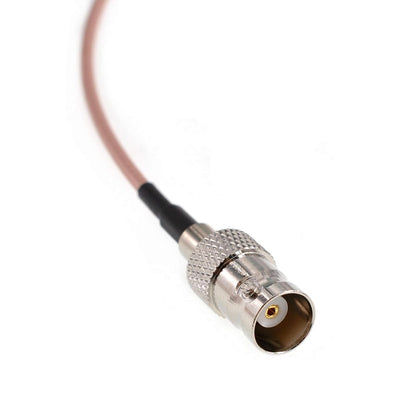 BNC Male to BNC Female 6 Inch (15cm) Low Loss RG316 RF Coaxial Antenna Extension Cable -pack -1