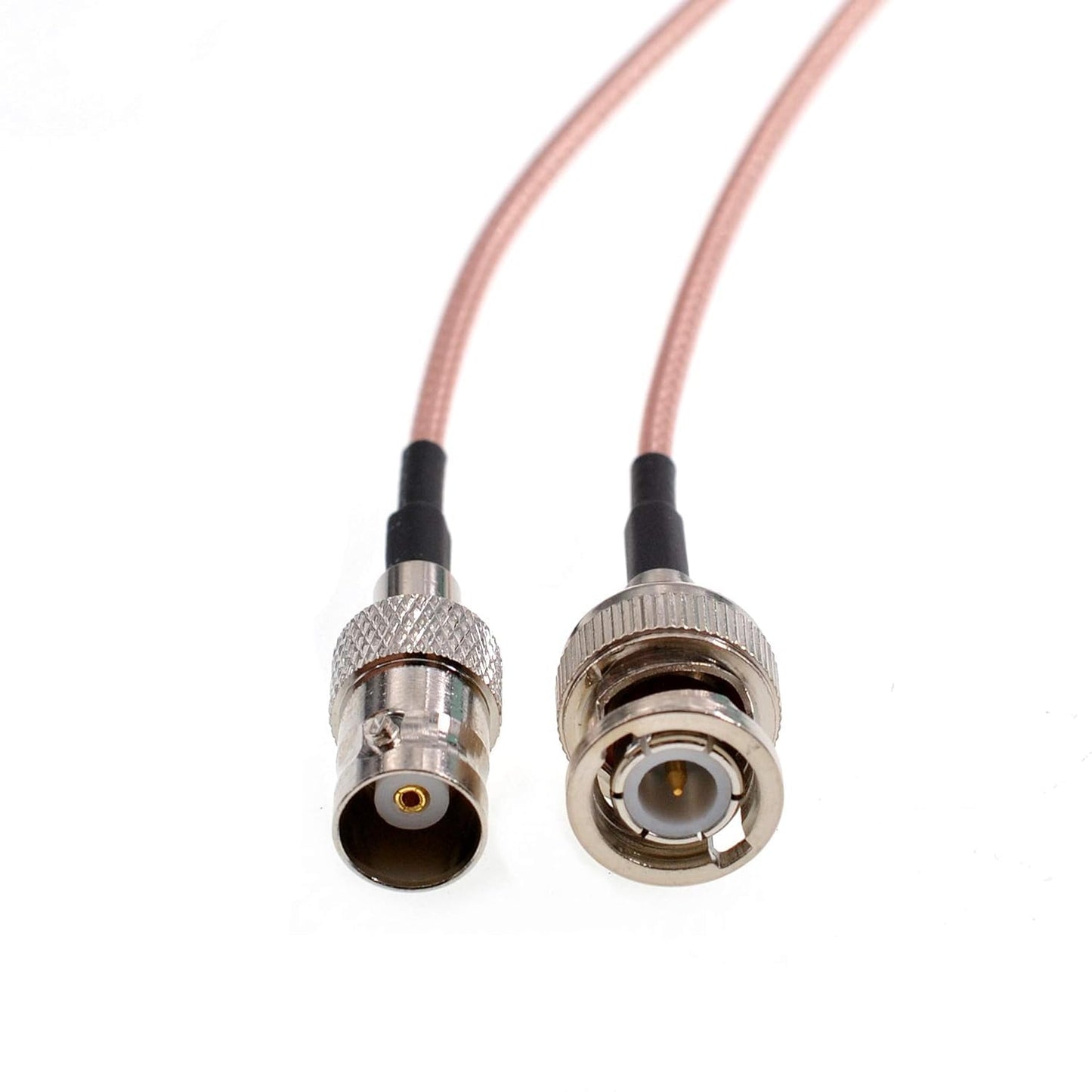 BNC Male to BNC Female 6 Inch (15cm) Low Loss RG316 RF Coaxial Antenna Extension Cable -pack -1