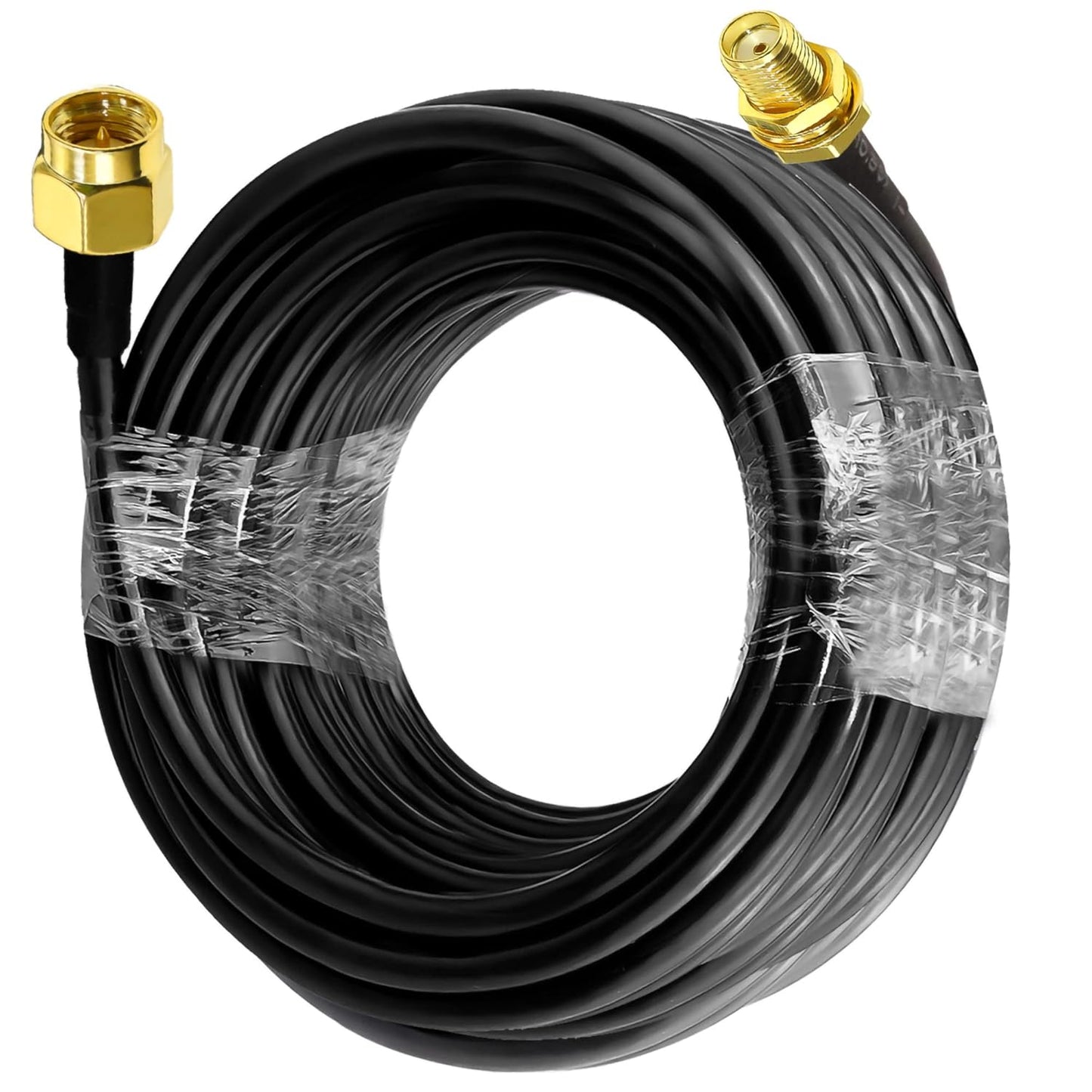 SMA Extension Cable RG58 32.8ft(10M) Male to SMA Female Coaxial Cable -Pack -1